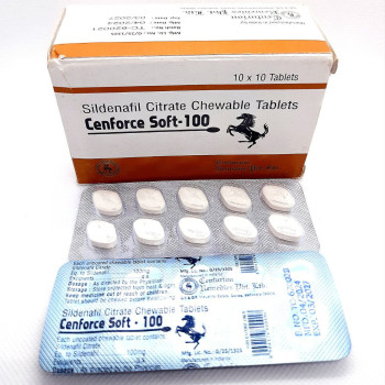 Cenforce Soft 100 (Силденафил Софт 100мг) 10таб