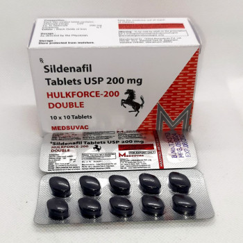 Hulkforce-200 (Силденафил 200мг) 10таб