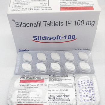 Sildisoft 100 (Силденафил Софт 100мг) 10таб