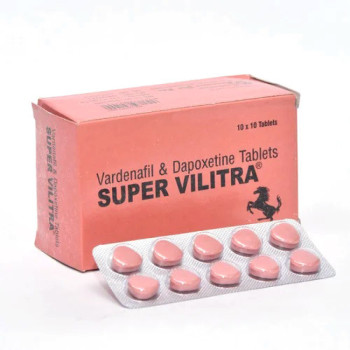 Super Vilitra (Варденафил 20мг + Дапоксетин 60мг) 10таб