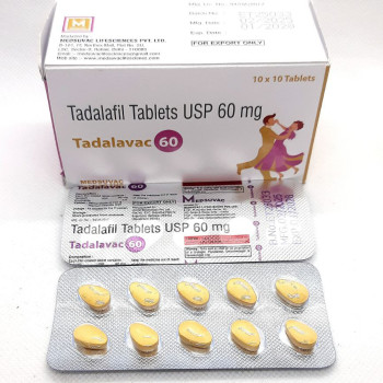 Tadalavac-60 (Тадалафил 60мг) 10таб
