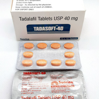 Tadasoft-40 (Тадалафил Софт 40мг) 10таб