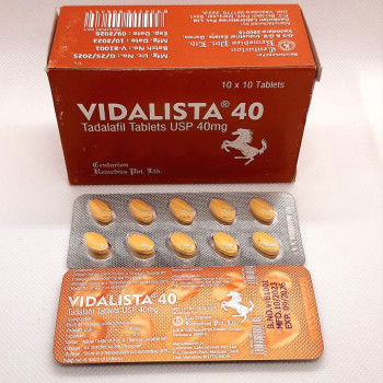 Vidalista-40 (Тадалафил 40мг) 10таб