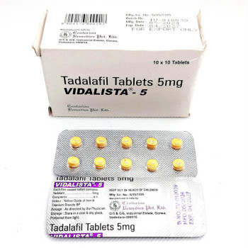 Vidalista-5 (Тадалафил 5мг) 10таб