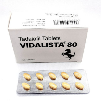 Vidalista-80 (Тадалафил 80мг) 10таб