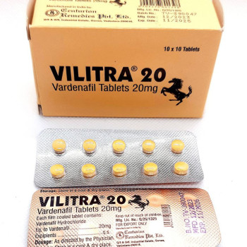Vilitra 20 (Варденафил 20мг) 10таб