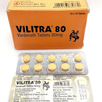 Vilitra 80 (Варденафил 80мг) 10таб